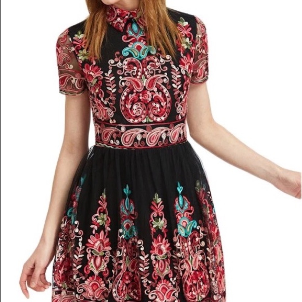 Gorgeous embroidered dress